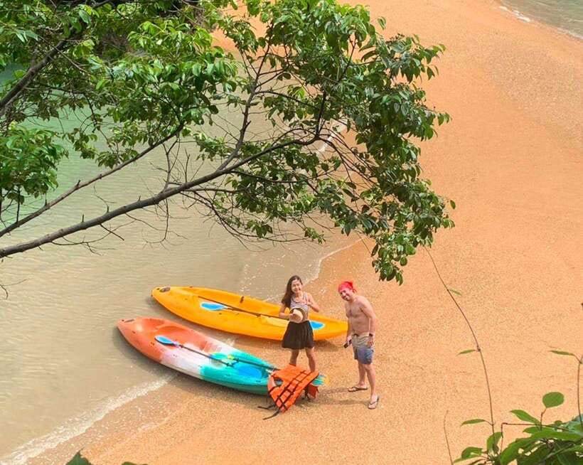 Ko Lanta: Kayak and Long-Tail Boat Nature and Wildlife Tour - The final Thung Yee Pheng return stretch and wildlife viewing