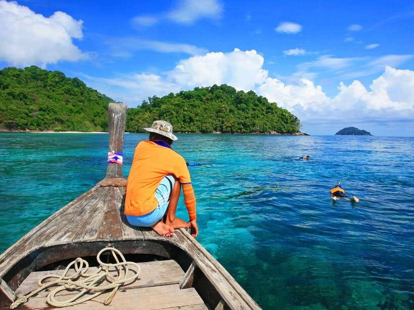 Ko Lanta: Unique 4-Island Long-Tail Snorkeling Tour w/ Lunch - Koh Ma snorkeling: your last 45 minutes in the water