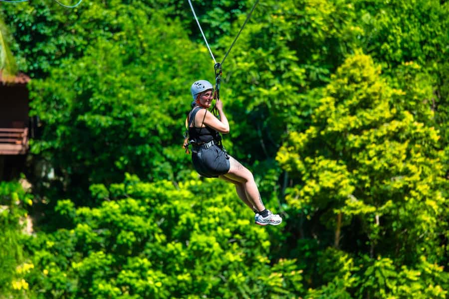 Ko Pha Ngan: Sky-High Zipline & Wang Sai Waterfall Views - Key things to know before you go