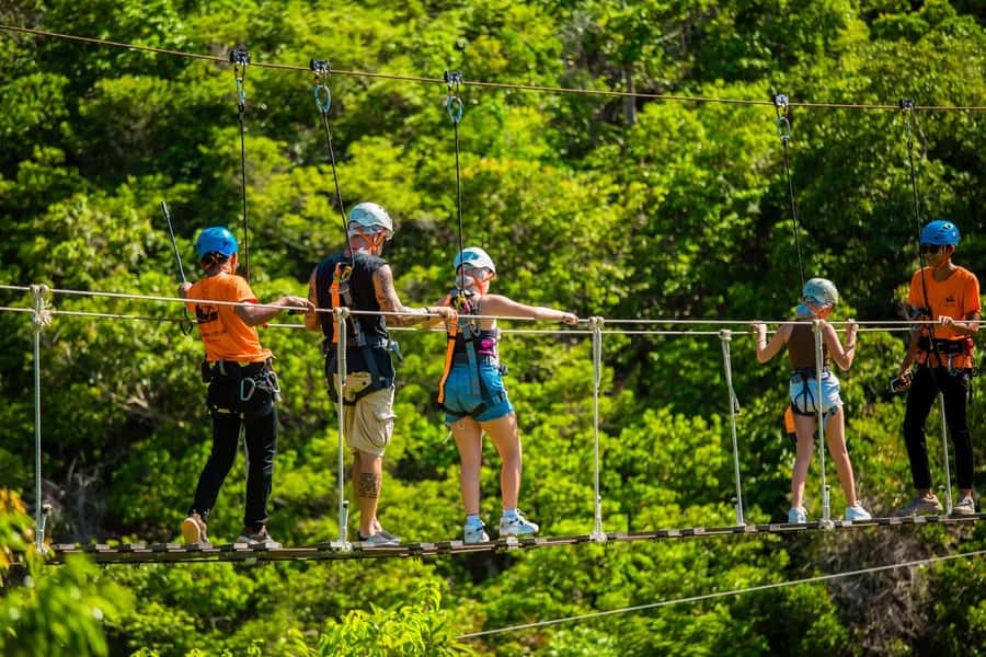 Ko Pha Ngan: Sky-High Zipline & Wang Sai Waterfall Views - Koh Phangan Zipline, meet your schedule