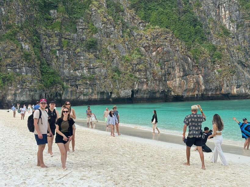 Ko Phi Phi Don: Speedboat Day Trip with Shark Snorkeling - Maya Bay: The Film-Famous Beach, With a Real Closure Detail