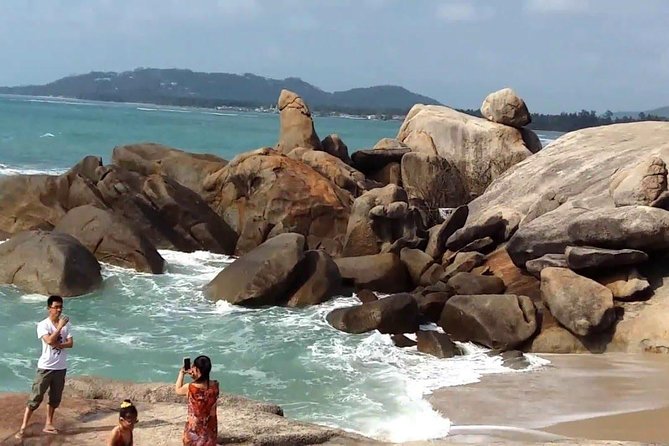 Ko Samui City Tour including Wat Phra Yai, Lat Ko Viewpoint, Hin Ta Hin Yai Rock - Na Muang Waterfall: the outdoors finale, with an optional elephant trek