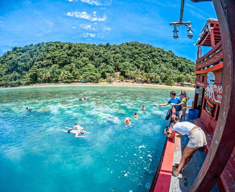 Koh Chang: 3 or 4 Islands Snorkel & Beach Tour by Big Boat - Koh Rang National Marine Park: What the Snorkeling Stops Are Really Like