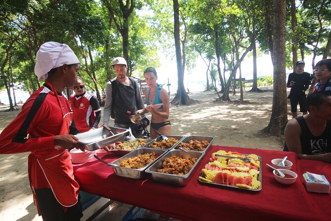 "Koh Rok&Koh Haa-The Queen of Andaman" Day tour by Opal Travel - Lunch on Koh Rok: Included Buffet With Real Staying Power