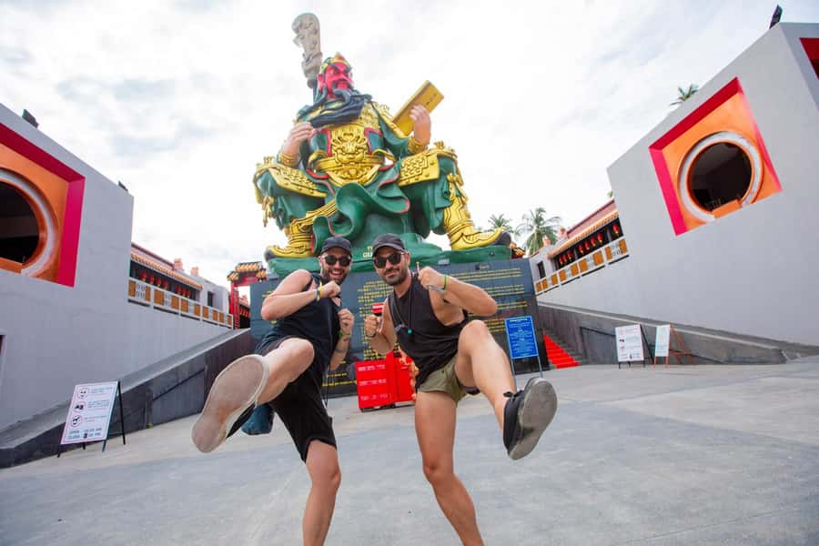 Koh Samui Adventure: Hidden Gems & 4x4 Safari Tour /w Lunch - Grandfather and Grandmother Rocks Plus Guan Yu Shrine