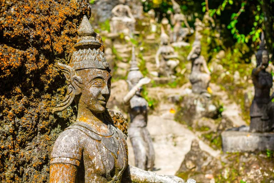 Koh Samui: Elephant Sanctuary and Jungle Tour with Lunch - Teepangkorn Temple viewpoint, mountain views you can actually see