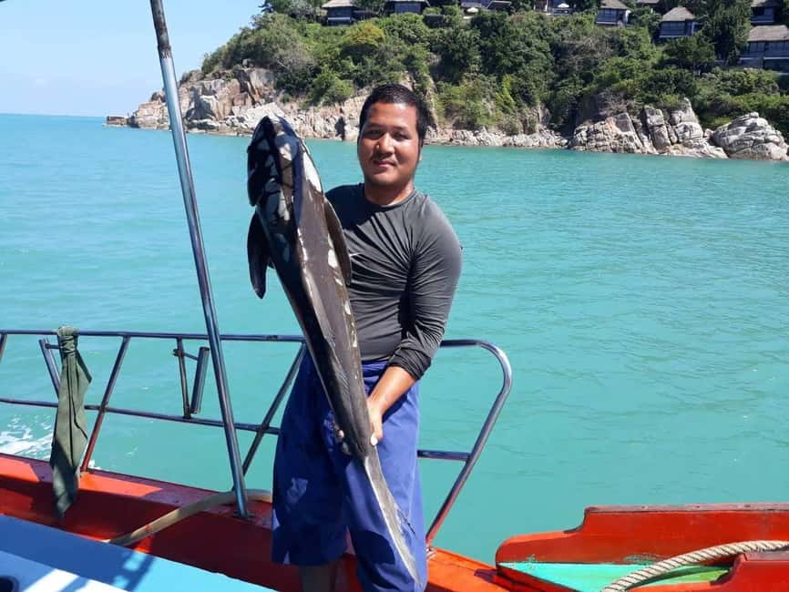 Koh Samui: Fishing Day Tour by Escort Boat with Mr. Tu - Getting to the boat: pickup, pier check-in, and what to prepare