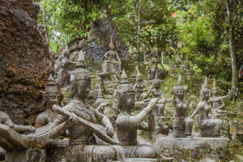 Koh Samui Jungle Adventure: 4x4 Off-Road Safari & Lunch - Big Buddha and the water gun splash for a fun finish