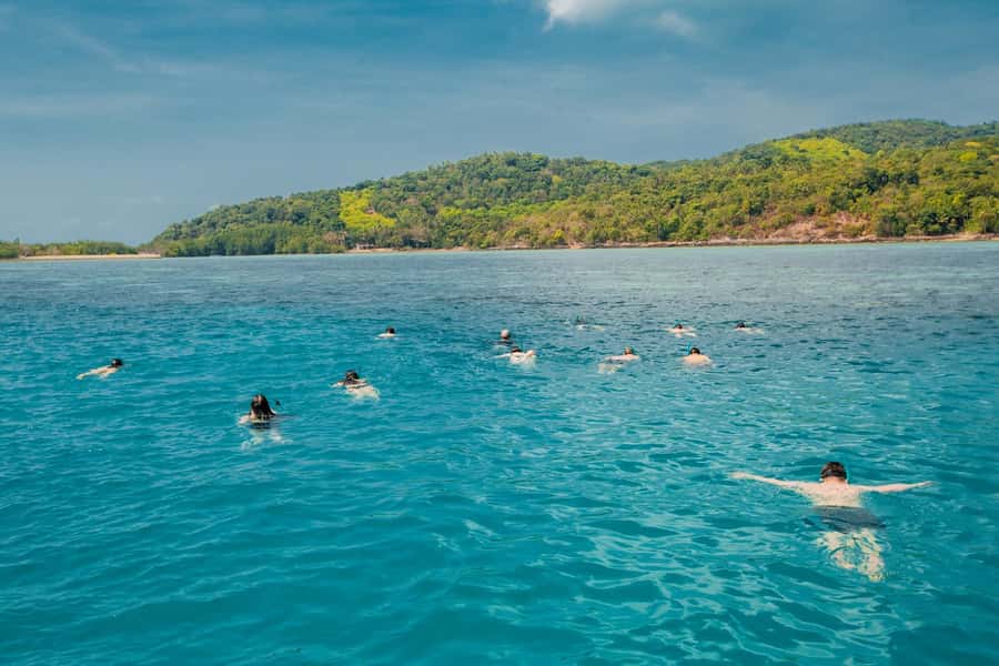 Koh Samui: Pig Island & Koh Tan Speedboat Tour with Lunch - Koh Tan snorkeling stop, clear-water dreams and realistic conditions