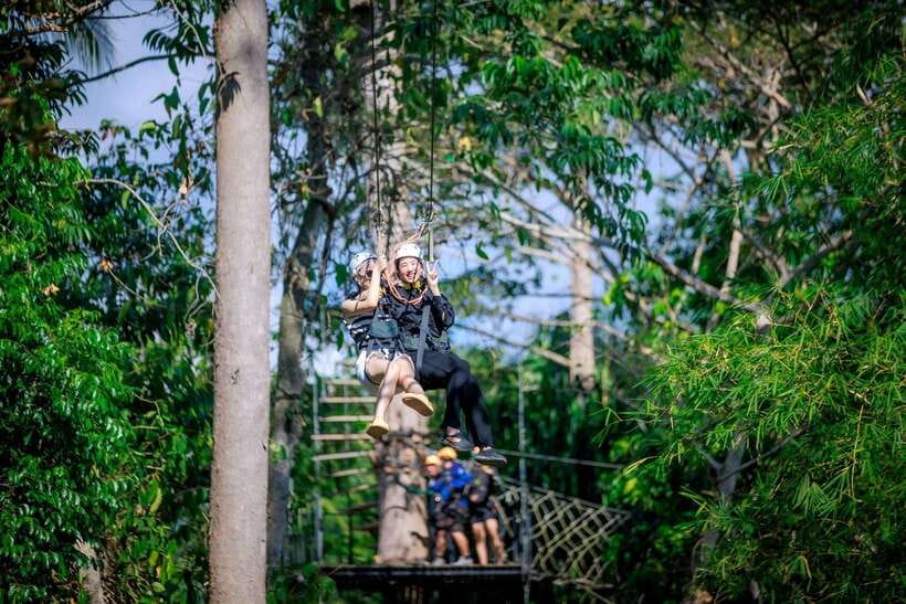 Koh Samui: Samui Zipline Adventure with Transfer service - Hotel pickup: when you start matters more than you think