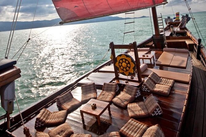Koh Samui to Koh Phangan Island Full-Day Cruise with Sunset - Thong Nai Pan Noi beach break, optional massage, and fishing time