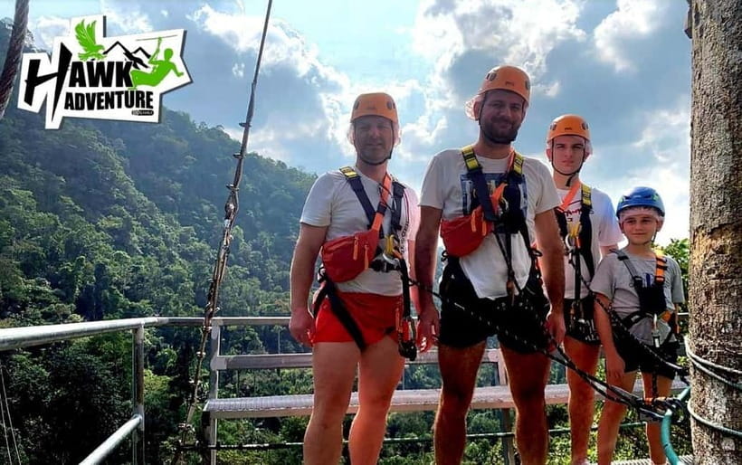 Koh Samui: Zipline Adventure with Hotel Transfer - Abseiling 20m and 30m, Plus the Sky Walkway and Staircase Corridor
