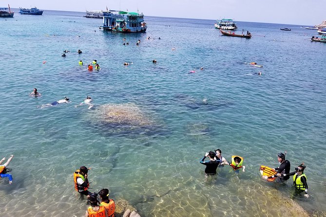 Koh Tao and Koh Nang Yuan Snorkeling Trip By Speedboat From Koh Samui - Buffet lunch on Koh Tao: what it does for the day