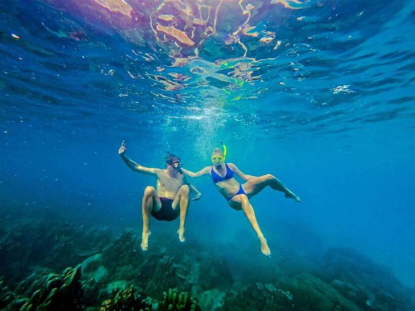 Koh Tao: Koh Nangyuan & Hidden Bays Snorkeling Tour w/ Lunch - Lunch on board: Thai lunch box plus fruits that actually fit the day