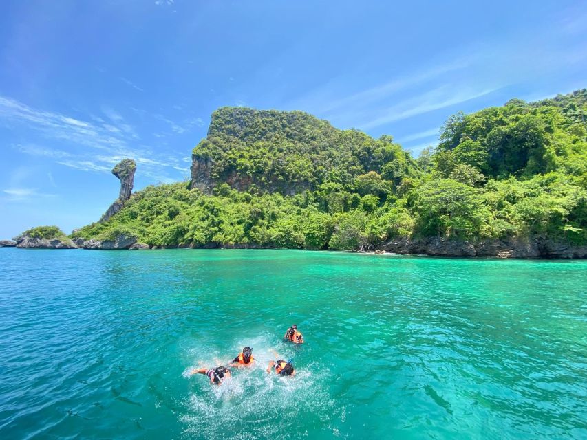 Krabi 4 Island One Day Tour by Speed boat or Longtail boat - How this 4-island day runs from Ao Nang