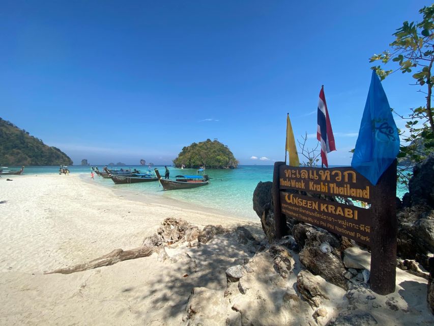 Krabi 4 Island One Day Tour by Speed boat or Longtail boat - Ko Poda: beaches, quick downtime, and snorkeling support
