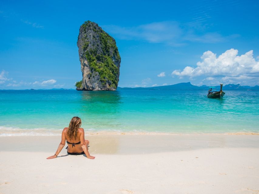 Krabi: 4 Islands Day Trip by Speedboat Including Lunch Box - Chicken Island: the snorkeling stop with the famous rock