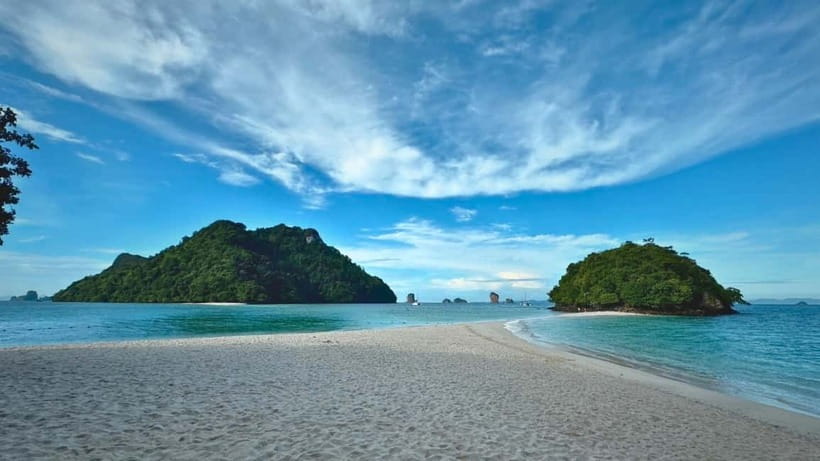 Krabi: 4 Islands Hopping & Snorkeling Tour - Chicken Island for Swimming, Sunbathing, and Iconic Rock Photos