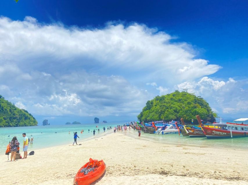 Krabi: 4 Islands & Krabi's Separated Sea Longtail Boat Tour - Chicken Island, Koh Tub sandbar, and the tides you cannot ignore