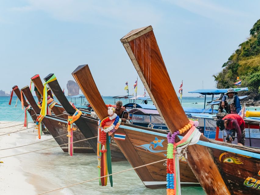 Krabi: 4 Islands Tour by Longtail Boat & Thai Buffet Lunch - Longtail boat day trips, the Krabi version of effortless
