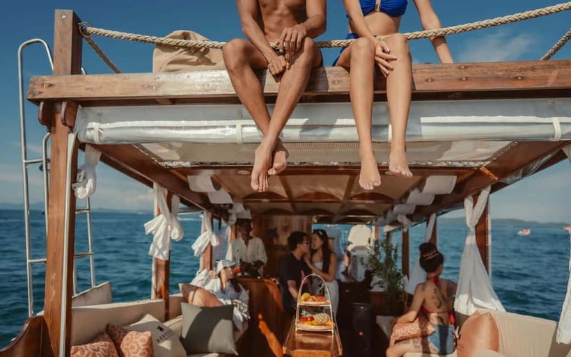 Krabi: 7 Island Tour by Luxury Longtail Boat with Snorkeling - Guide and crew: where the experience gets smoother