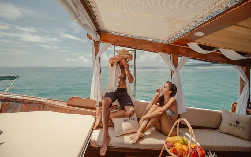 Krabi: 7 Island Tour by Luxury Longtail Boat with Snorkeling - Luxury-style longtail details you’ll feel once you’re onboard