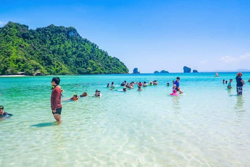 Krabi: 7 Islands Sunset by Longtail Boat with Snorkeling - Poda Island Sunset: Thai Buffet Dinner on the Beach