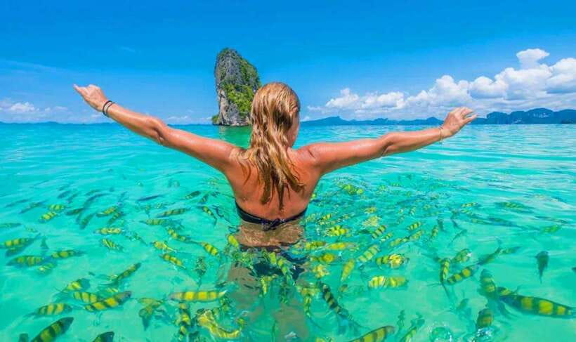 Krabi: 7 Islands Sunset Tour with Plankton Swim and BBQ - Snorkeling: gear is included, but your expectations should stay real