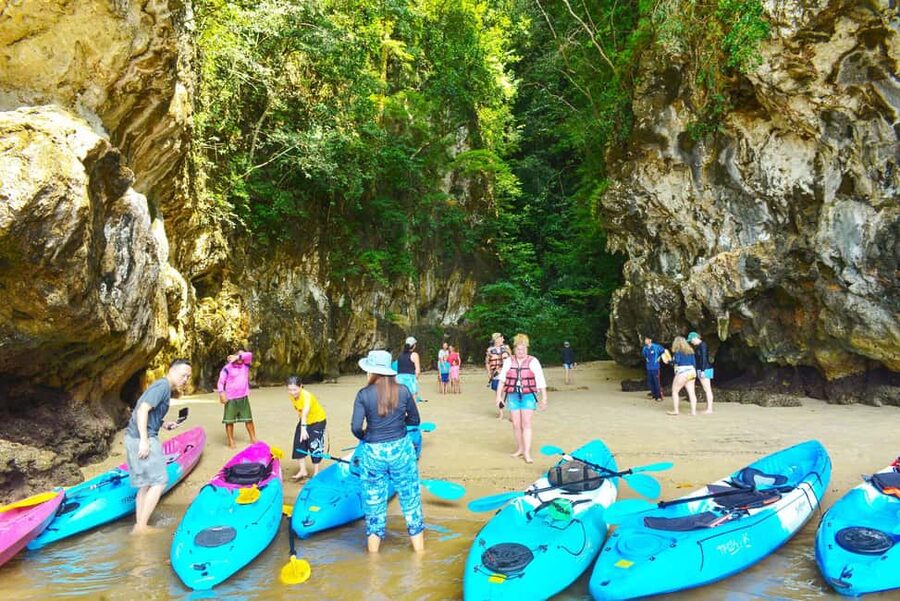 Krabi: Ao Thalane Mangrove Kayaking with Extras - Ao Tha Lane View Point: the main paddling through mangrove channels