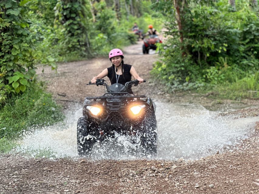 Krabi ATV adventure drive 30mins - Safety briefing and what you should wear on muddy trails