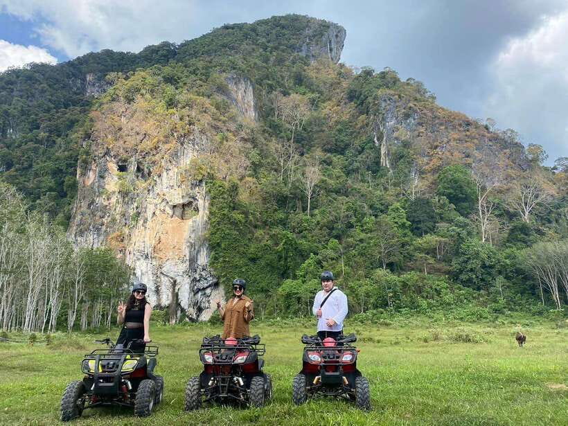 Krabi ATV Extreme Experience with Transfer and Adventure - Refreshments, drop-off, and what the included extras mean