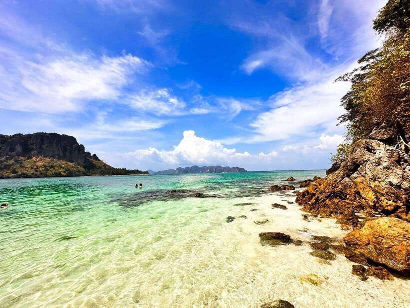 Krabi:Day Trip 4 Islands by Premium Longtail Boat with Lunch - Chicken Island: Easy Photos, Real Snorkeling Time