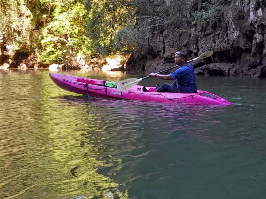 Krabi: Half-Day Kayak Adventure at Ao Thalane - What you do on the water: mangroves, caves, canyons, and a possible lagoon