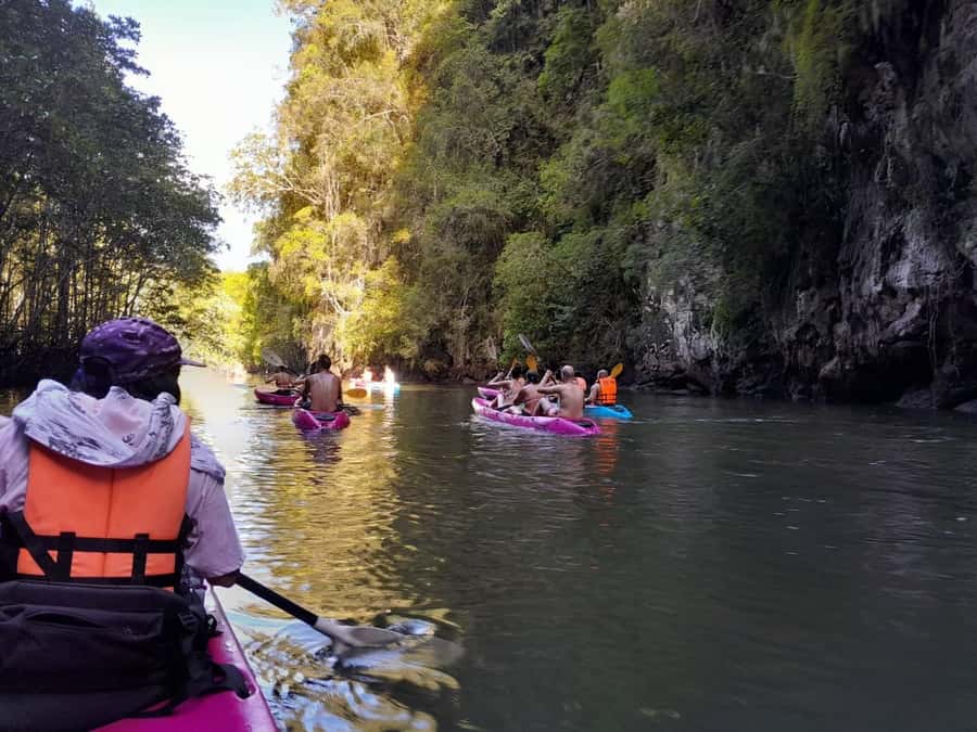 Krabi: Half-Day Kayak Adventure at Ao Thalane - Cooling off, coffee, and fruit: the small comfort perks that matter