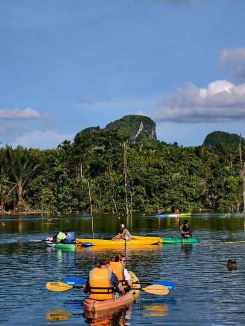 Krabi: Hidden Mirror Lake Kayak, Swim & Easy Nature Activity - What to bring so the day stays easy