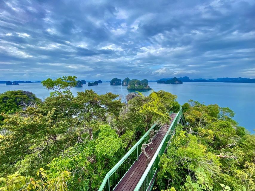 Krabi: Hong Island Longtail Boat & Kayak Tour w Buffet Lunch - Hong Lagoon photo stop and scenic boat cruising: easy photos with real payoff