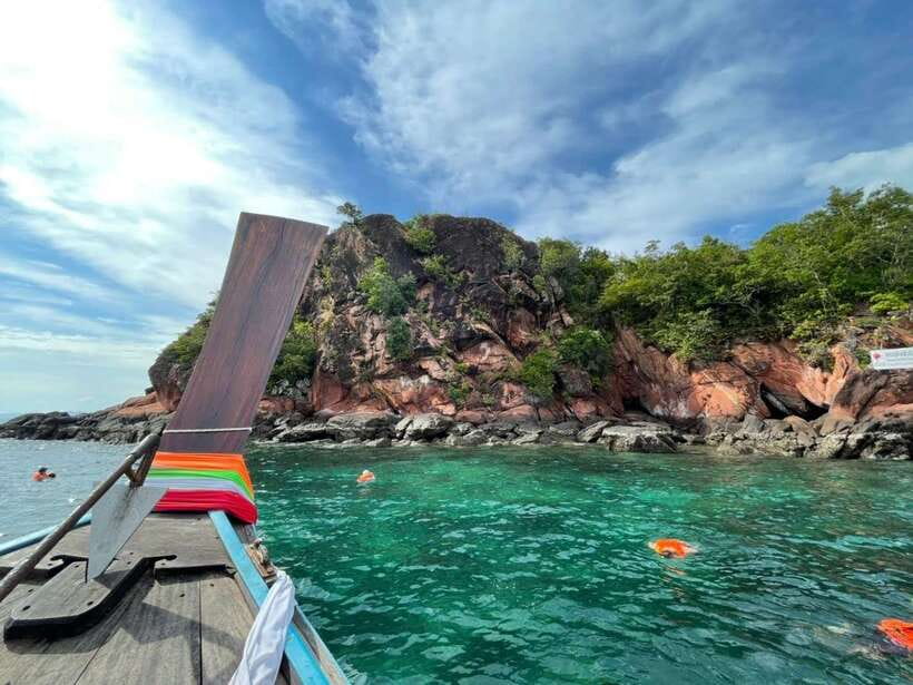 Krabi: Hong Island Longtail Boat & Kayak Tour w Buffet Lunch - Longtail boat ride to Hong Island: scenic, slow, and part of the point