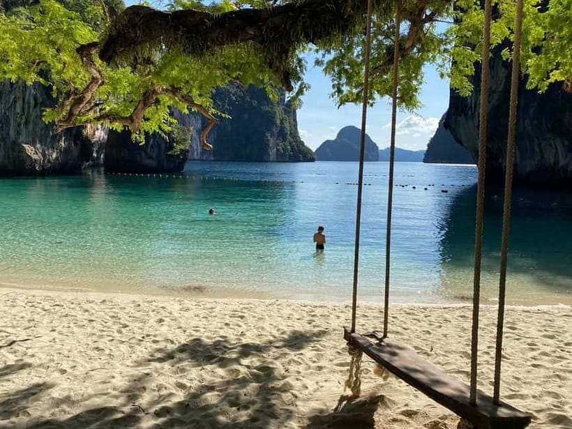 Krabi: Hong Island Sunset and BBQ Dinner Tour - Price and value: $55 plus the park fee math