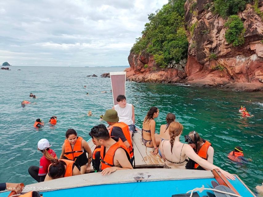 Krabi: Hong Island Tour by Longtail Boat with Kayak Option - Paradise Island (Koh Lao Lading): Mini Buffet Lunch, Beach Swims, and Shade Matters