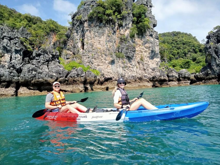Krabi: Hong Island Tour by Longtail Boat with Kayak Option - Hong Lagoon Cruise: The Emerald Water Moment and the Best Photo Angles
