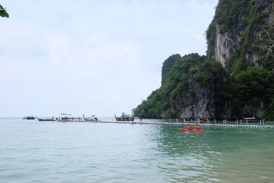Krabi: Hong Islands Day Tour by Longtail Boat - Hong Lagoon: quick stop, big views, good photo energy
