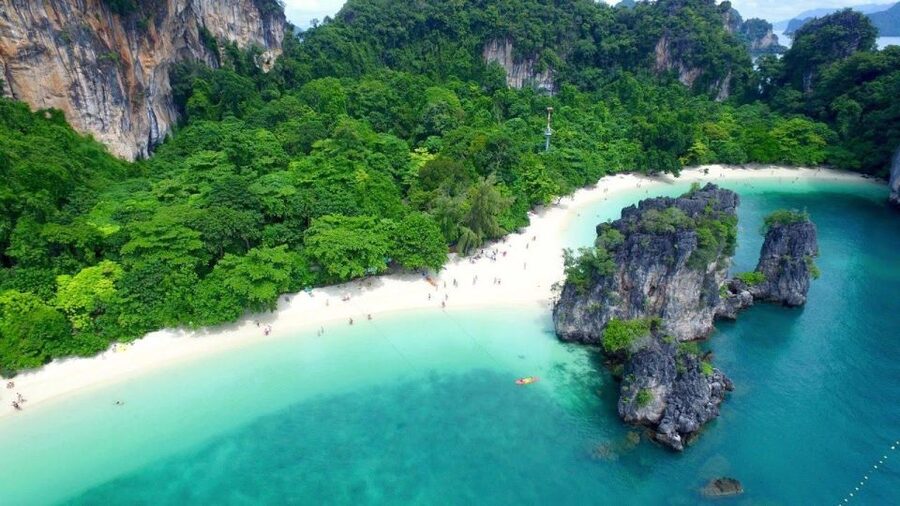 Krabi: Hong Islands Day Tour by Longtail Boat - National Park fee: mandatory, payable at the pier