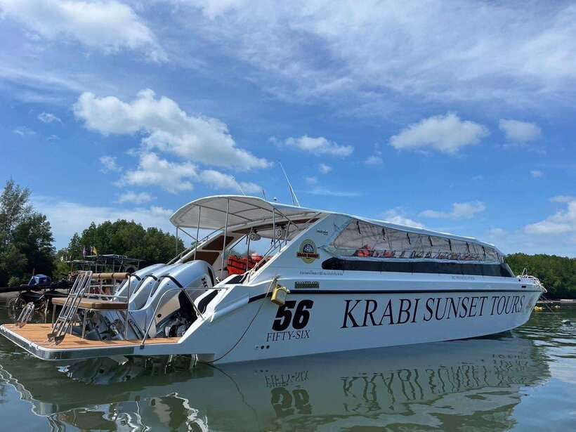 Krabi: Hong & Paradise Island Odyssey by Speedboat - Ko Daeng snorkeling: short, shallow, and geared for color close by