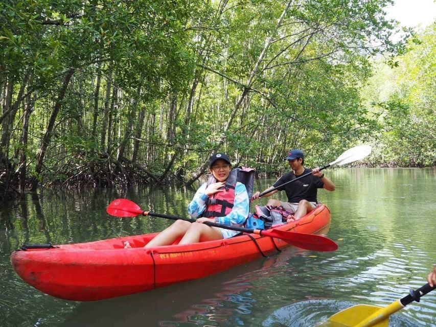 Krabi kayaking Ao thalane - The guide experience: English narration and how to get the info