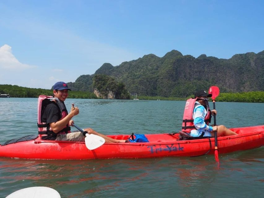 Krabi kayaking Ao thalane - Pace and what to bring for a comfortable day