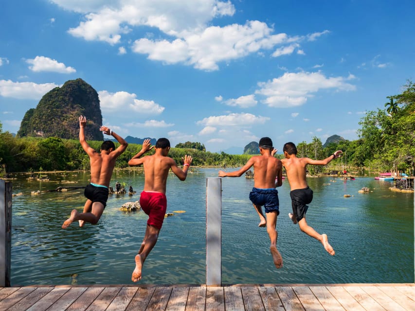 Krabi: Kayaking, Crystal Lagoon, and Fish Spa in Klong Root - The crystal lagoon swim: what the water clarity really gives you