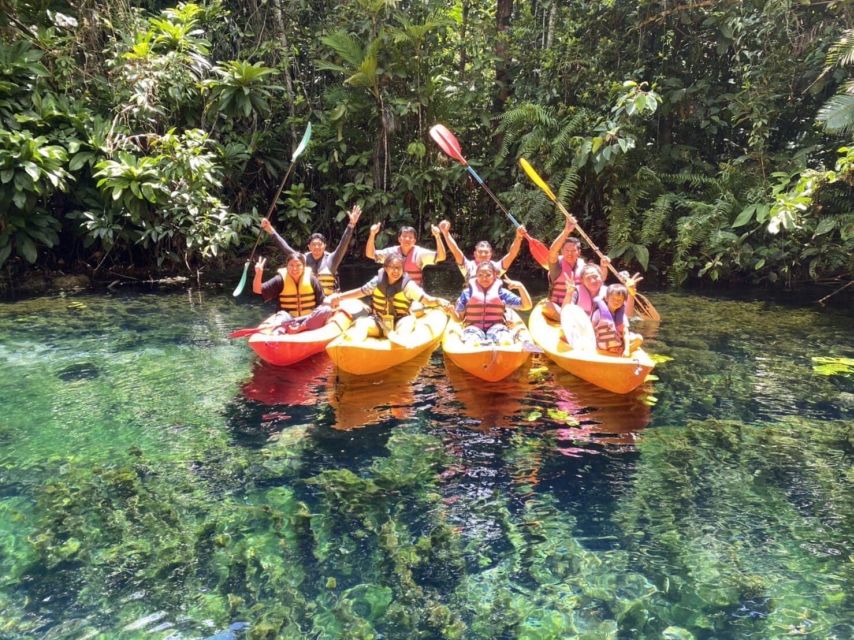 Krabi: Khlong Nam Sai Lagoon with Kayaking & Optional ATV - From Ao Nang Pickup to the Canal with Clear Water