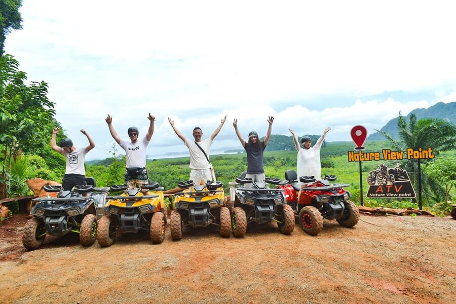 Krabi: Nature View Point Off-Road ATV Adventure - What you actually ride through: forests, rubber, orchards, and farm life