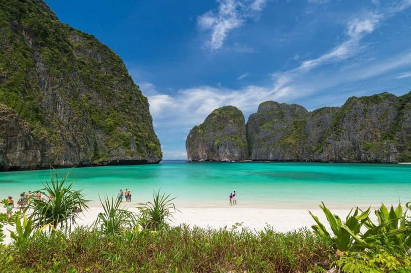 Krabi: One Day Phi Phi Island by speed boat ( Join ) - Monkey Bay: Macaques, White Sand, and Reef Snorkeling