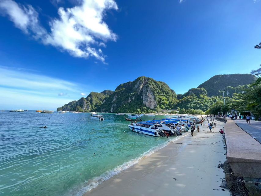 Krabi: One Day Phi Phi Island by speed boat ( Join ) - Pileh Lagoon Swim: Emerald Water and Cliff-Wrapped Views